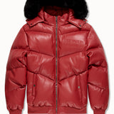 The Wild One Puffer Jacket (Red)