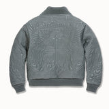 Kids Sinister Bomber Jacket (Charcoal)