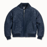Kids Sinister Bomber Jacket (Navy)
