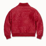 Kids Sinister Bomber Jacket (Red)