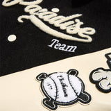 Kids Paradise Team Varsity Jacket (Black)