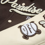 Kids Paradise Team Varsity Jacket (Chocolate)
