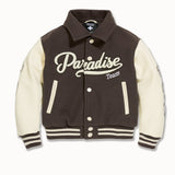 Kids Paradise Team Varsity Jacket (Chocolate)