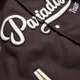 Paradise Team Varsity Jacket (Chocolate)