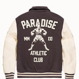 Paradise Team Varsity Jacket (Chocolate)