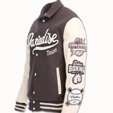 Paradise Team Varsity Jacket (Chocolate)