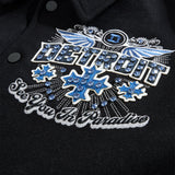 Motor City Varsity Jacket (Black)