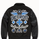 Motor City Varsity Jacket (Black)