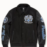 Motor City Varsity Jacket (Black)