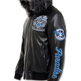 Motor City Hooded Bomber Jacket (Black)
