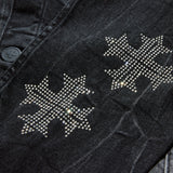 Limelight Denim Trucker Jacket (Black Shadow)