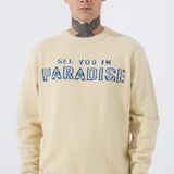 Plush Crewneck Sweater (Tan)