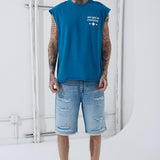 SYIP Cut Off T-Shirt (Ocean Blue)