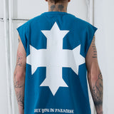 SYIP Cut Off T-Shirt (Ocean Blue)