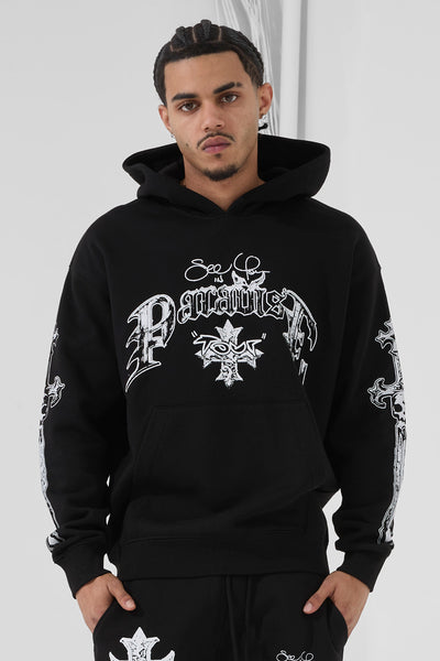 Paradise Tour Pullover Hoodie (Black) – See You In Paradise