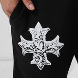 Paradise Tour Stacked Sweatpants (Black)