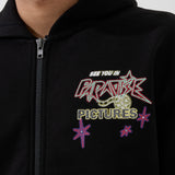 Paradise Pictures Zip Up Hoodie (Black)