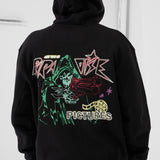 Paradise Pictures Zip Up Hoodie (Black)