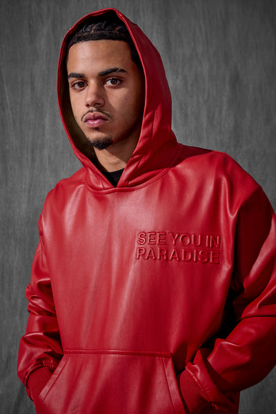 The Wild One Pullover Hoodie (Red) – See You In Paradise