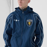 Hooligan Hooded Track Jacket (Navy)