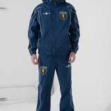 Hooligan Hooded Track Jacket (Navy)