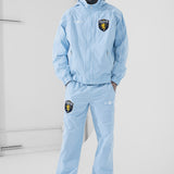 Hooligan Hooded Track Jacket (Sky Blue)