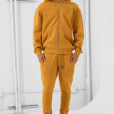 SYIP Tonal Zip Up Hoodie (Cognac)