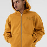SYIP Tonal Zip Up Hoodie (Cognac)