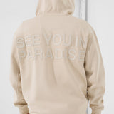 SYIP Tonal Zip Up Hoodie (Taupe Cream)