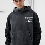 Paradise Heavyweight Pullover Hoodie (Black)