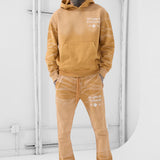 Paradise Stacked Heavyweight Sweatpants (Camel)