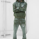 Paradise Heavyweight Pullover Hoodie (Olive)