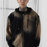 Icon Zip Up Hoodie (Nature Black)