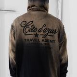 Icon Zip Up Hoodie (Nature Black)