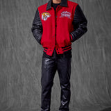 Smoke & Mirrors Varsity Jacket (Bred)