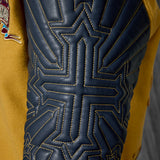 Smoke & Mirrors Varsity Jacket (Mustard)