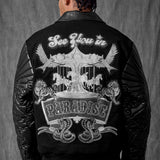 Smoke & Mirrors Varsity Jacket (Noir)