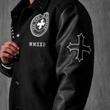 Eternal Varsity Jacket (Black)