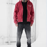 Eternal Flame Hooded Work Jacket (Brick)