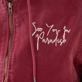 Eternal Flame Hooded Work Jacket (Brick)