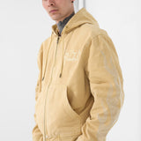 Eternal Flame Hooded Work Jacket (Cream)