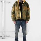 Ashes to Ashes Hooded Work Jacket (Vintage Wheat)