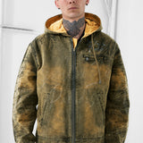 Ashes to Ashes Hooded Work Jacket (Vintage Wheat)