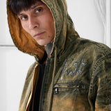Ashes to Ashes Hooded Work Jacket (Vintage Wheat)