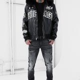 Go Getter Hooded Bomber Jacket