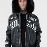 Go Getter Hooded Bomber Jacket