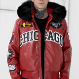 Go Getter Hooded Bomber Jacket