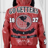 Go Getter Hooded Bomber Jacket
