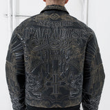 Immortal Full Zip Bomber Jacket (Black)