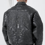 Immortal Full Zip Bomber Jacket (Noir)